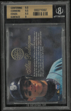 1994 Flair Alex Rodriguez #340 BGS 9.5 