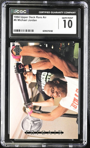 1994 Upper Deck Rare Air Michael Jordan CGC 10 