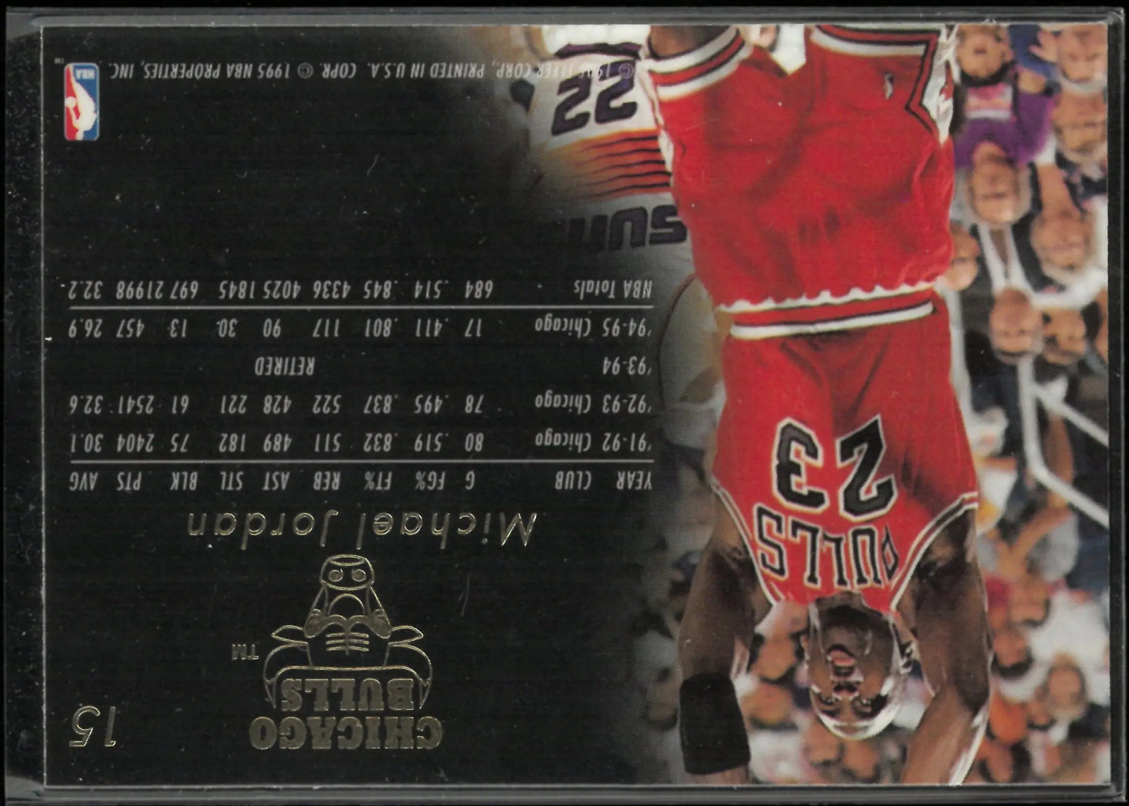 1995-96 Fleer Flair Michael Jordan 