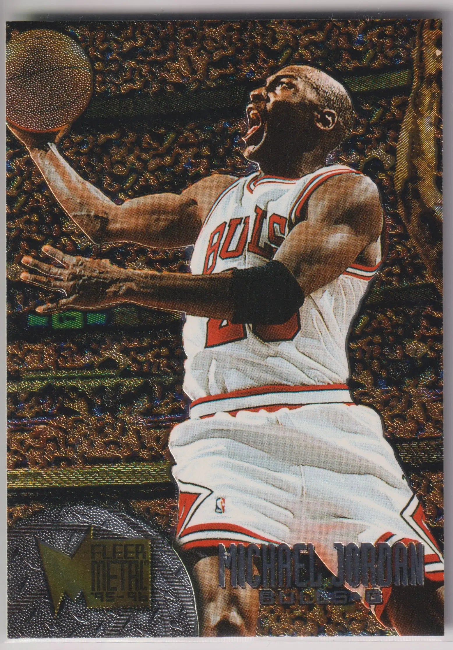 1995-96 Fleer Metal Basketball Michael Jordan 