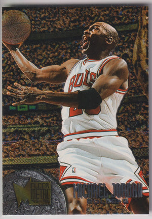 1995-96 Fleer Metal Basketball Michael Jordan 