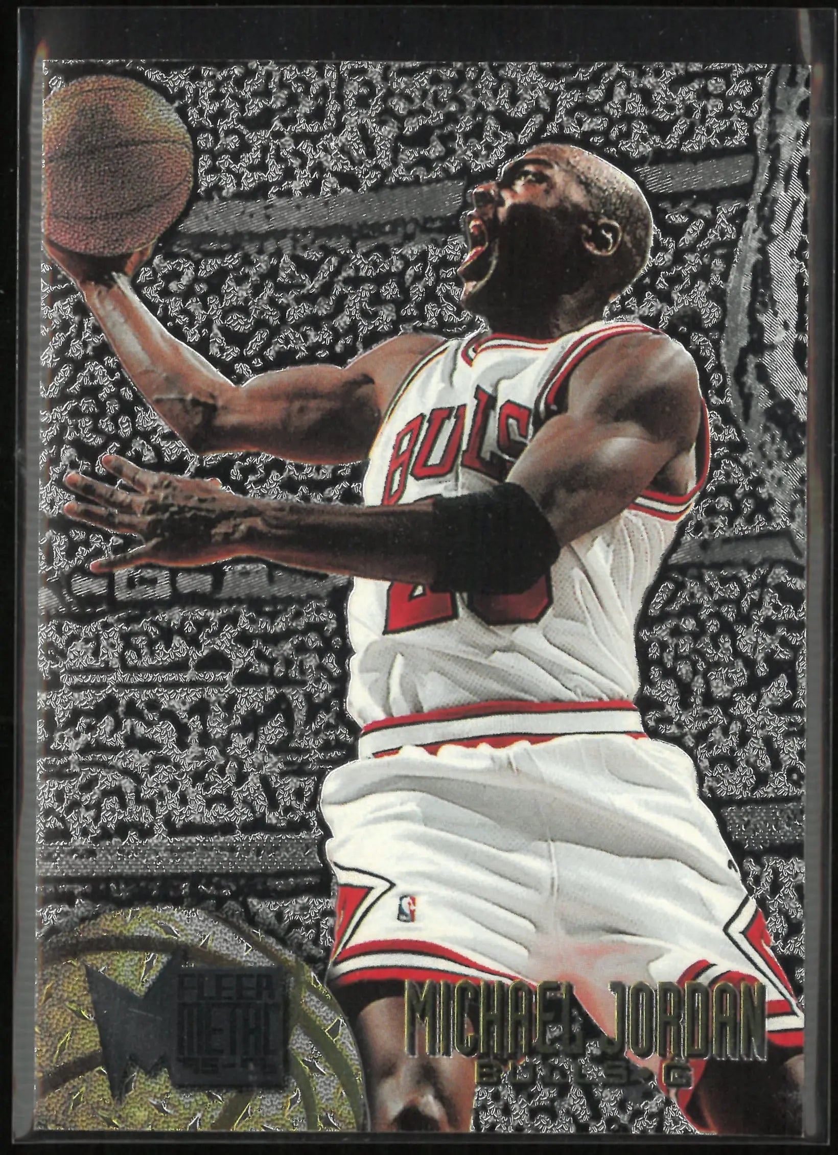 1995-96 Fleer Metal Michael Jordan Silver 