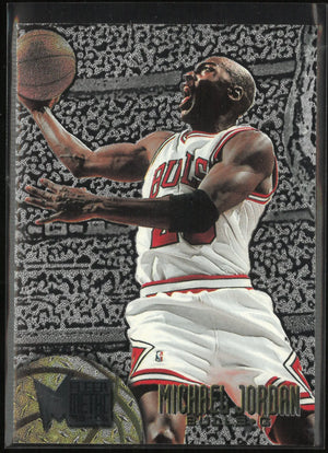 1995-96 Fleer Metal Michael Jordan Silver 