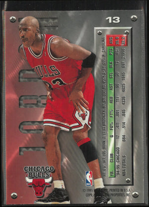 1995-96 Fleer Metal Michael Jordan Silver 