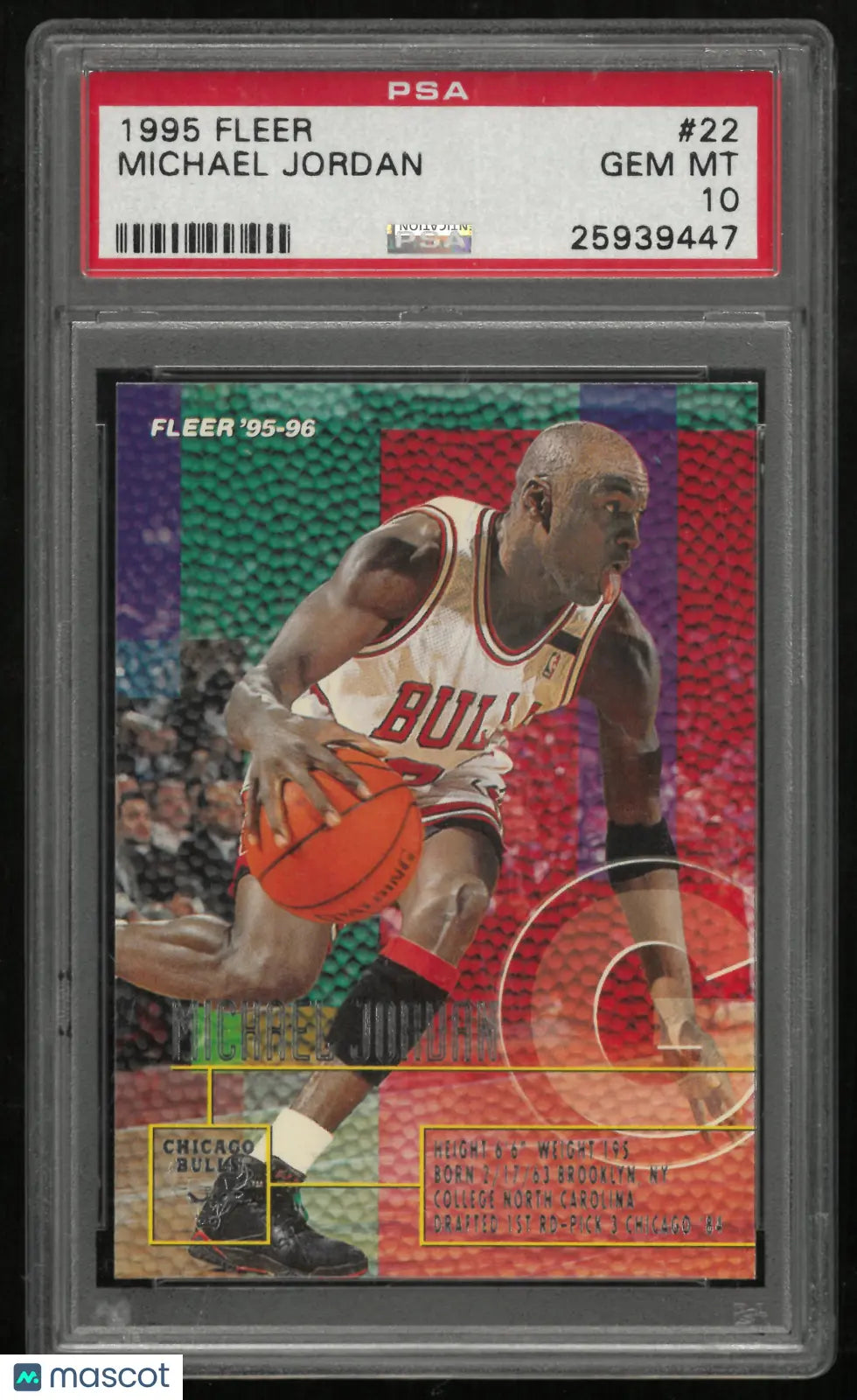 1995 Fleer Michael Jordan #22 PSA 10 