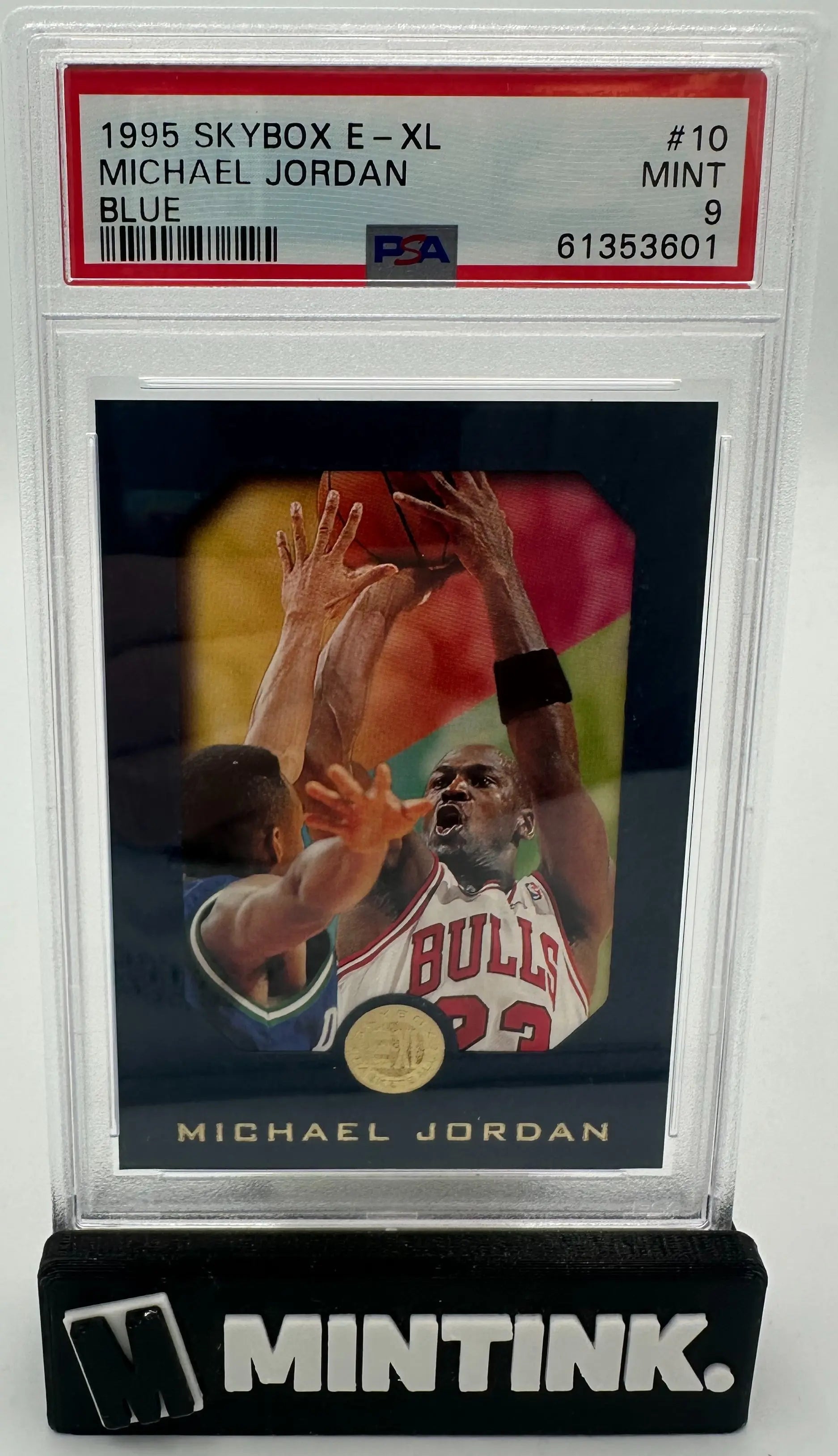 1995 Skybox E-XL Michael Jordan Blue PSA 9 