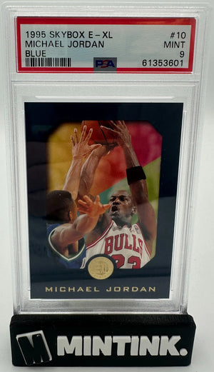 1995 Skybox E-XL Michael Jordan Blue PSA 9 