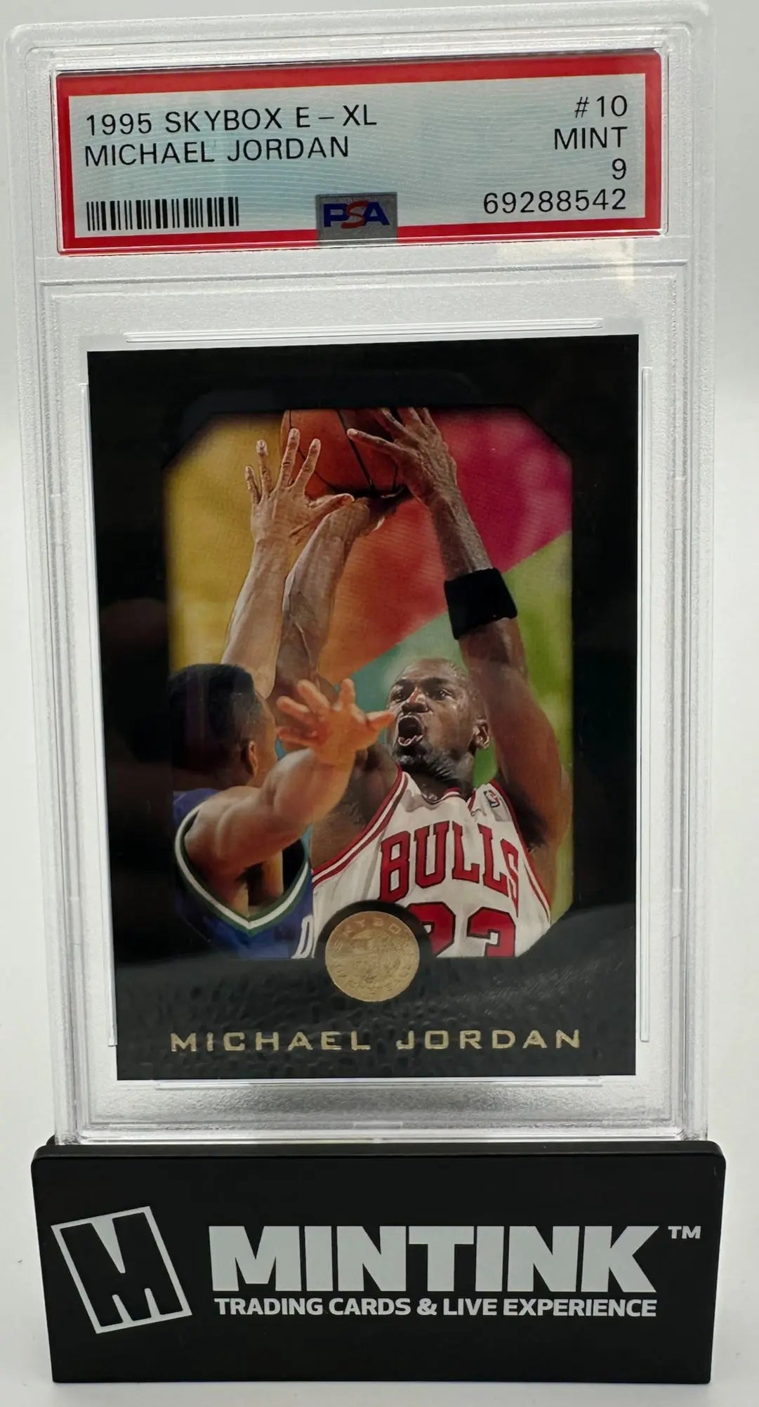 1995 Skybox E-XL Michael Jordan PSA 9 