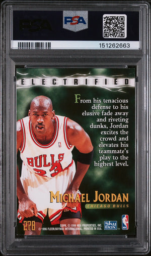 1995 Skybox Premium Michael Jordan PSA 6 