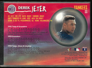 1995 Stadium Club Members Only Crystal Ball Derek Jeter 