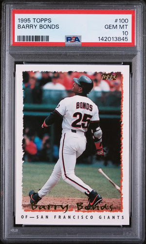 1995 Topps Baseball Barry Bonds PSA 10 