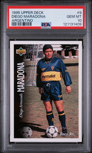 1995 Upper Deck Argentino Diego Maradona PSA 10 