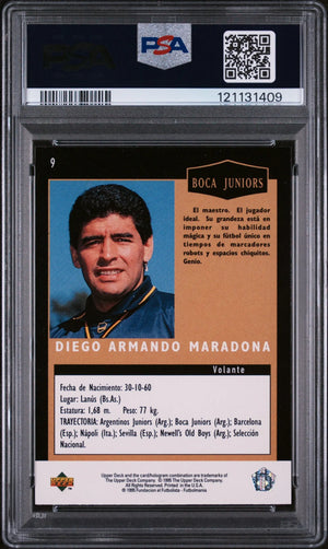 1995 Upper Deck Argentino Diego Maradona PSA 10 