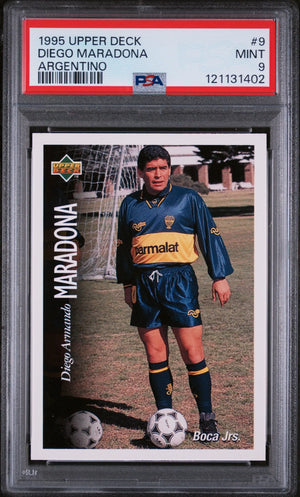 1995 Upper Deck Argentino Diego Maradona PSA 9 