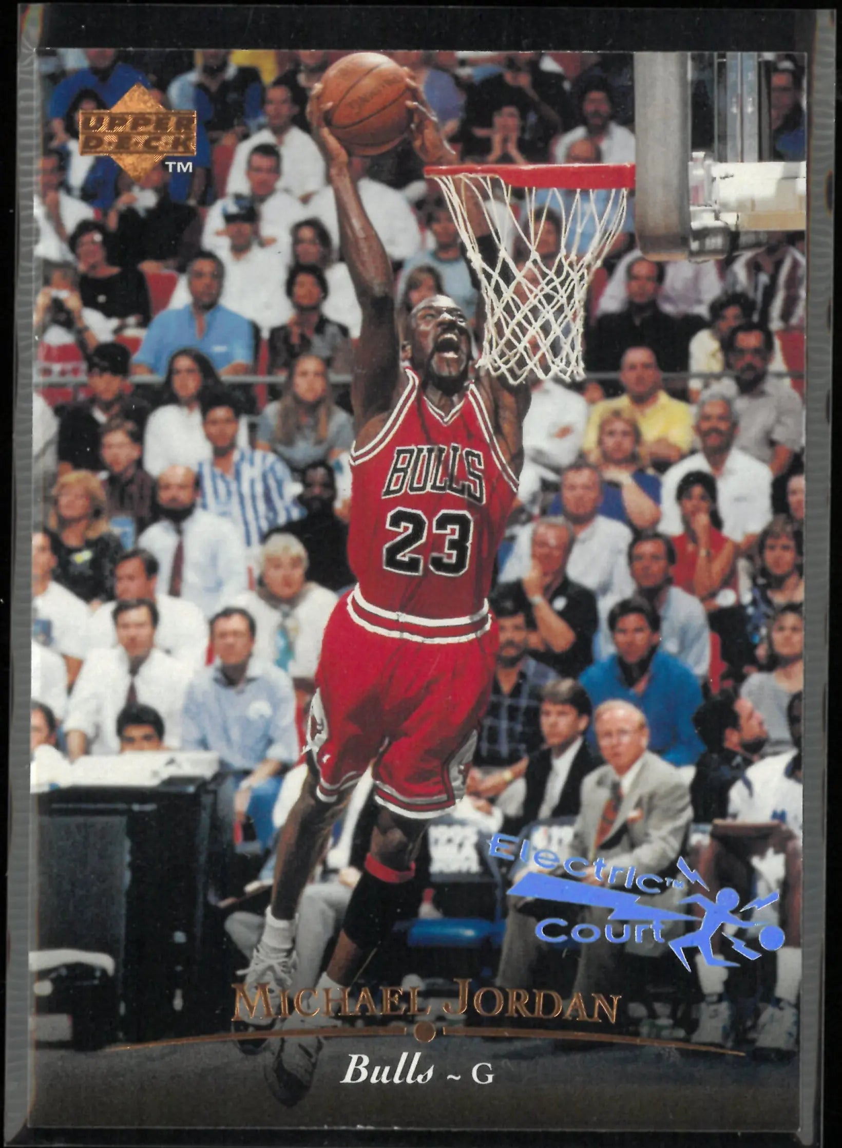 1995 Upper Deck Electric Court Michael Jordan 