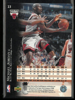 1995 Upper Deck Electric Court Michael Jordan 
