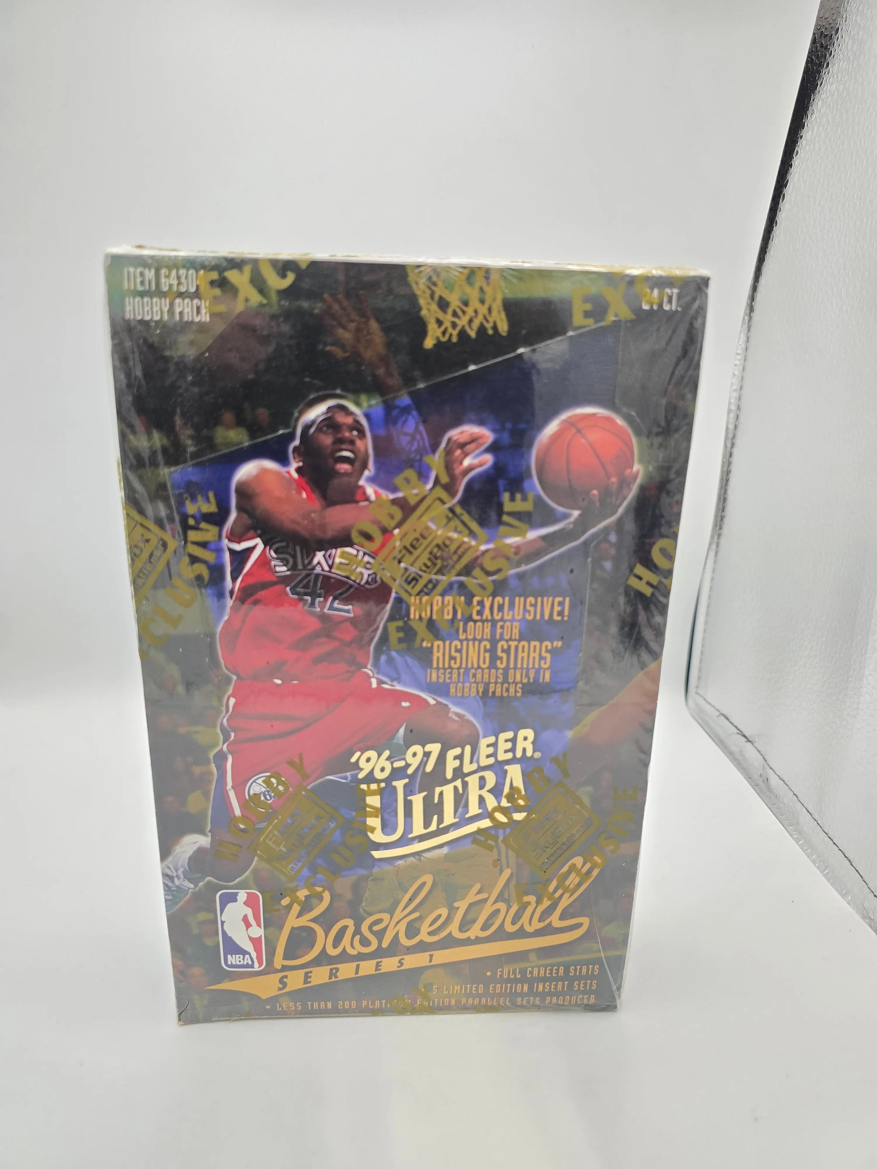 1996-97 Fleer Ultra Series 1 Basketball Sealed Hobby Box Kobe Bryant RC 
