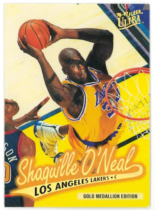 1996-97 Fleer Ultra Shaquille O'Neal Gold Medallion 