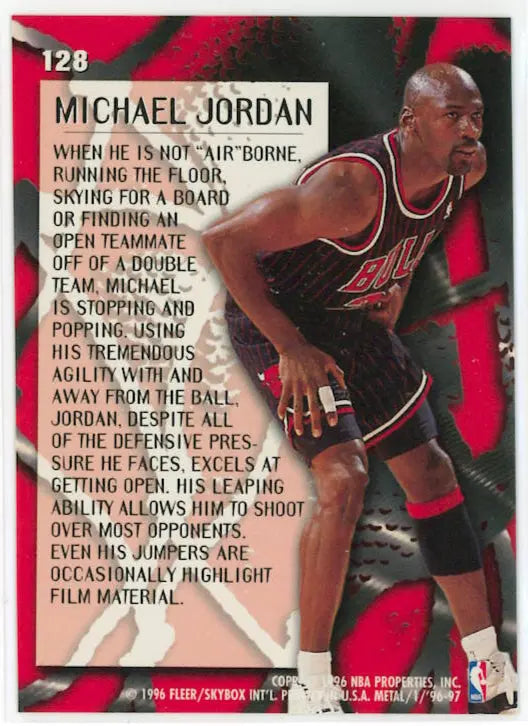 1996 Fleer Skybox Metallized Michael Jordan 