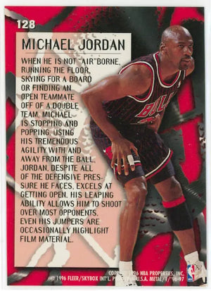 1996 Fleer Skybox Metallized Michael Jordan 