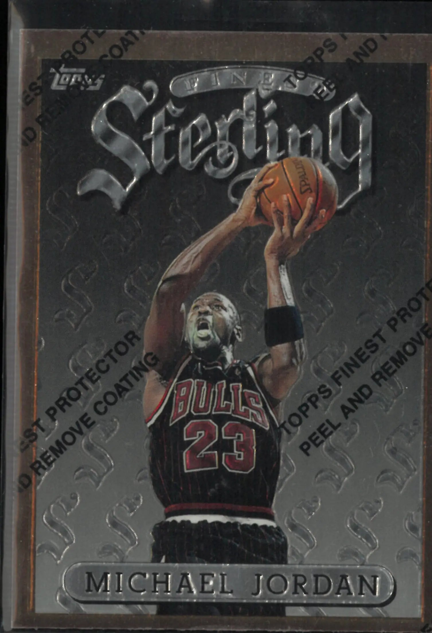 1996 Topps Fine Sterling Michael Jordan 