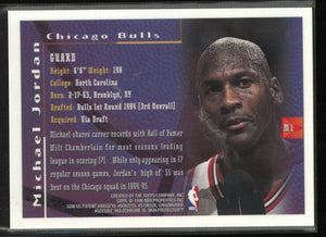 1996 Topps Finest Michael Jordan Orange 