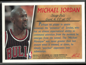 1996 Topps Holding Court Michael Jordan 