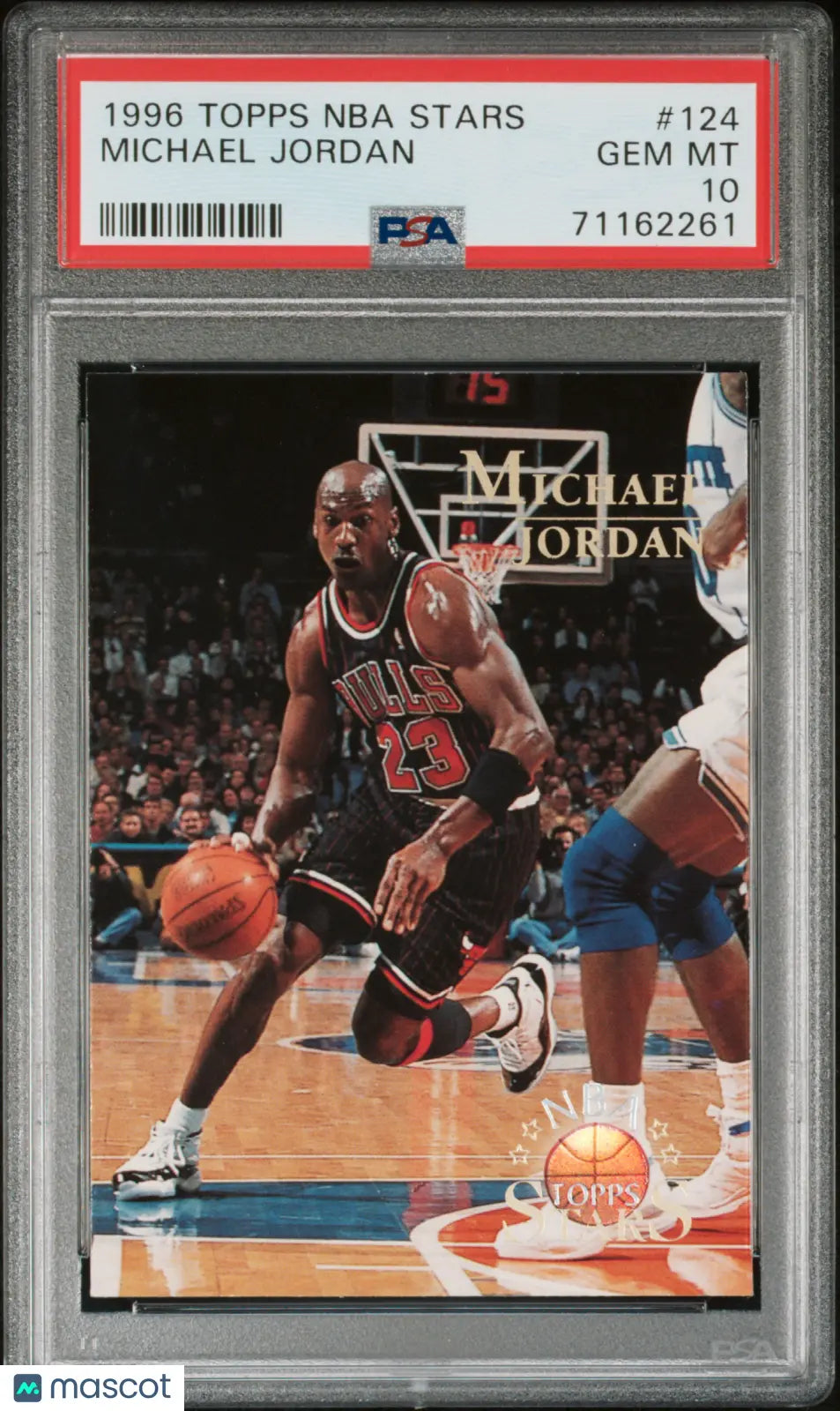 1996 Topps NBA Stars Michael Jordan #124 PSA 10 