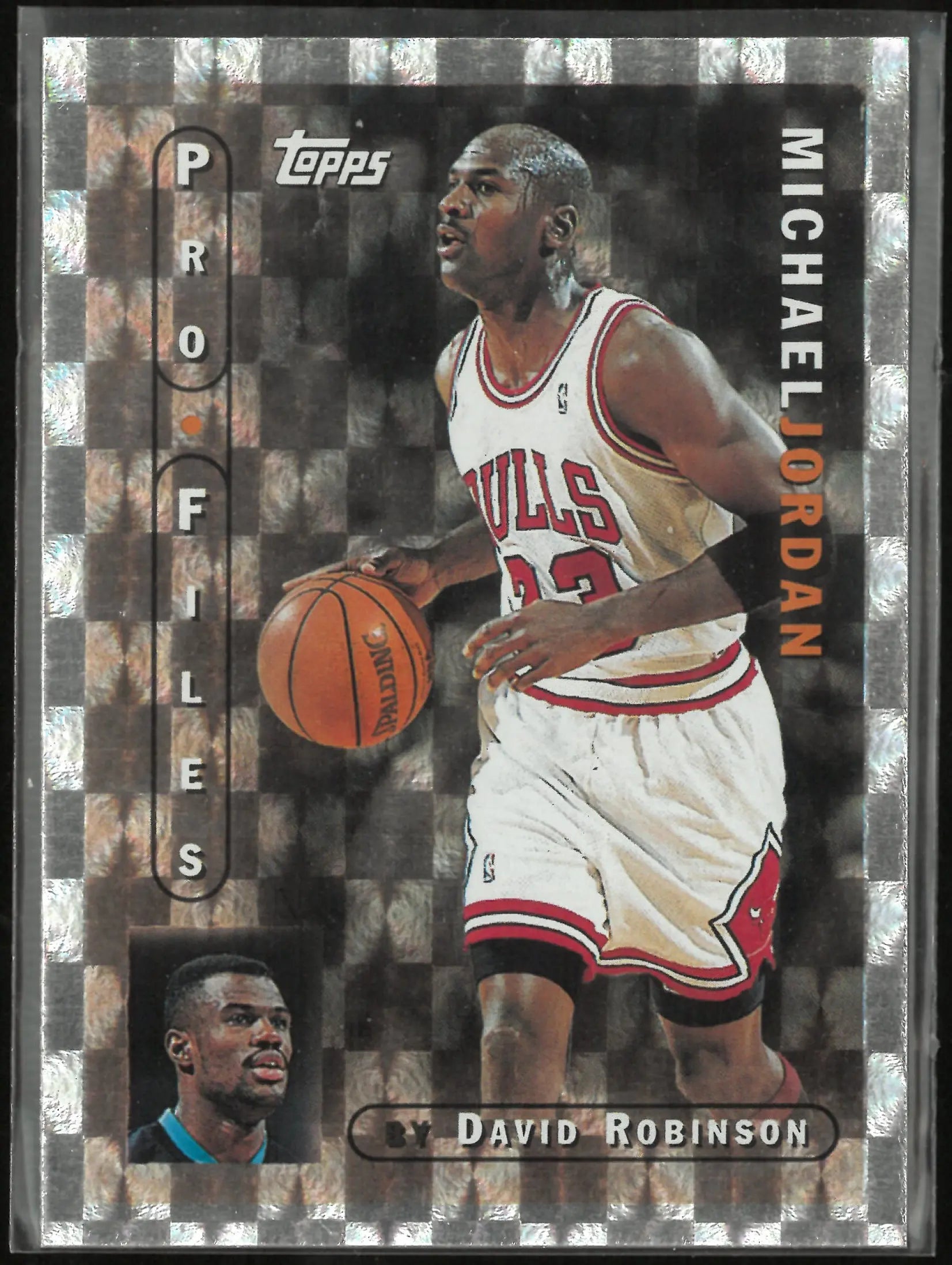 1996 Topps Pro Files Michael Jordan 