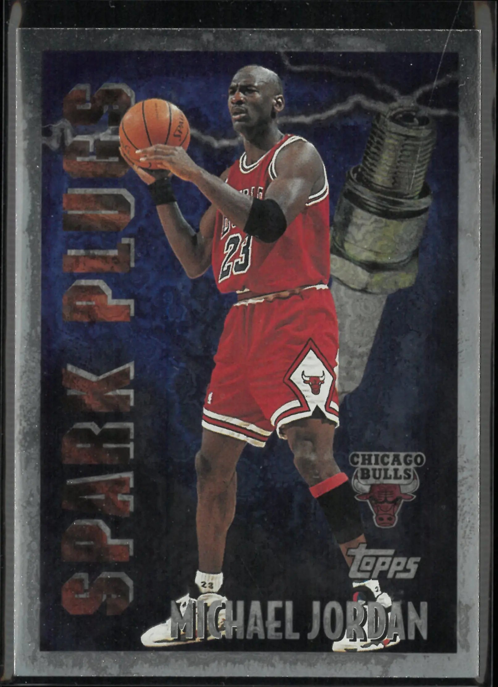 1996 Topps Spark Plugs Michael Jordan 