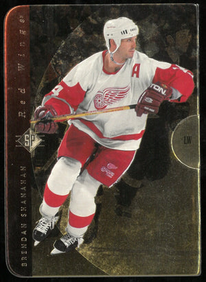 1997-98 Upper Deck SP Hockey Inside Info With Mini Gold Brendan Shanahan 