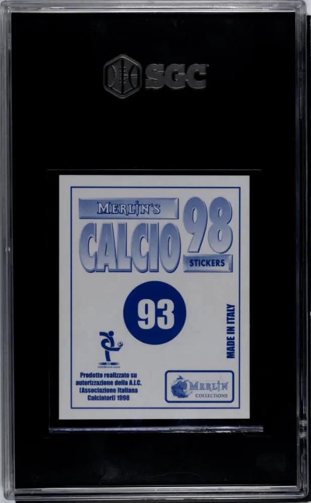 1997 Merlin Calcio Andrea Pirlo #93 SGC 8 