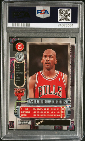 1997 Metal Universe Basketball Michael Jordan #23 PSA 8 