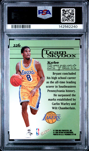 1997 Skybox Premium Kobe Bryant PSA 10 