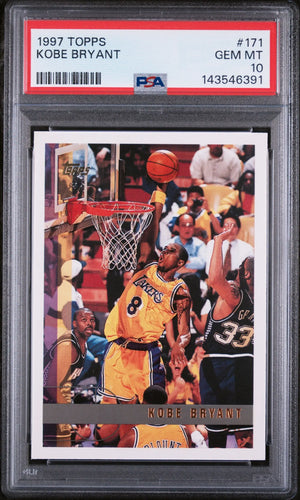 1997 Topps Kobe Bryant  PSA 10 
