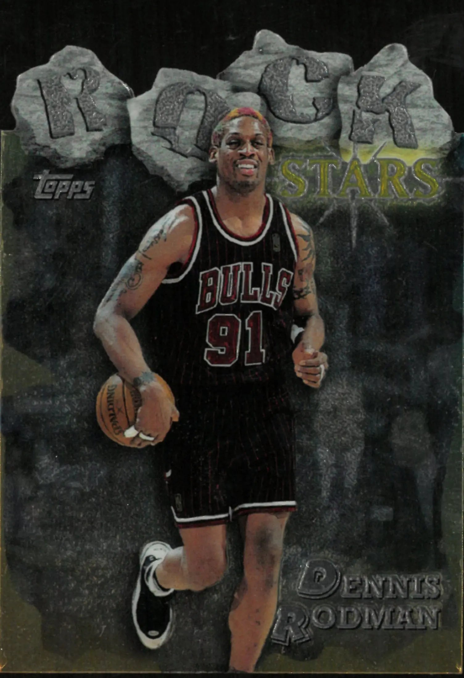 1997 Topps Rock Stars Dennis Rodman 