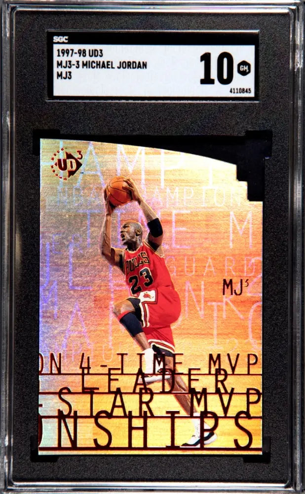 1997 Upper Deck UD3 Michael Jordan SGC 10 