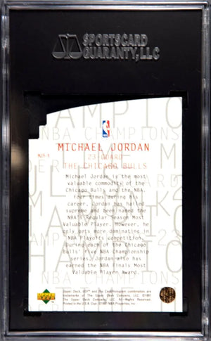 1997 Upper Deck UD3 Michael Jordan SGC 10 
