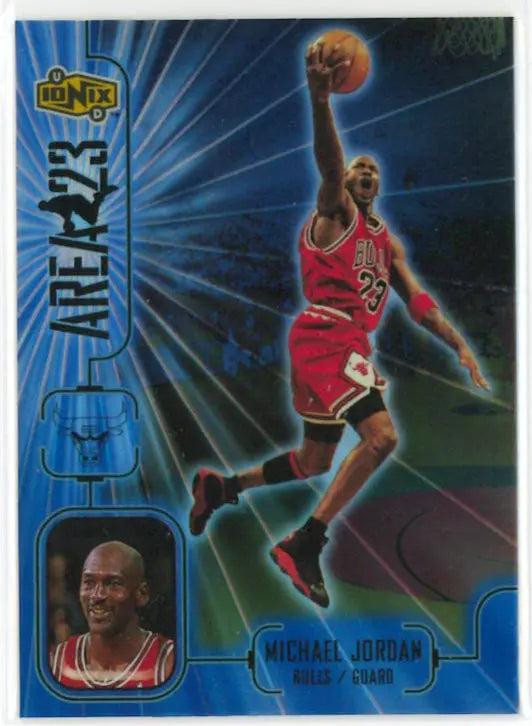 1998-99 Upper Deck Ionix Area 23 Michael Jordan 