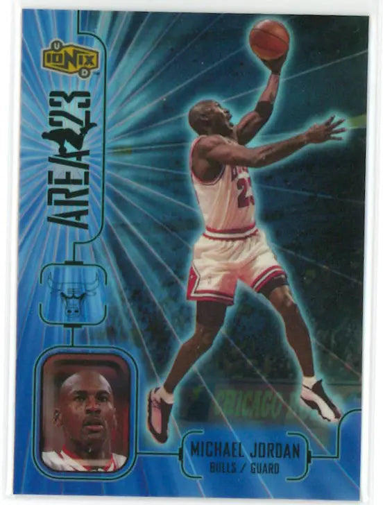 1998-99 Upper Deck Ionix Area 23 Michael Jordan 