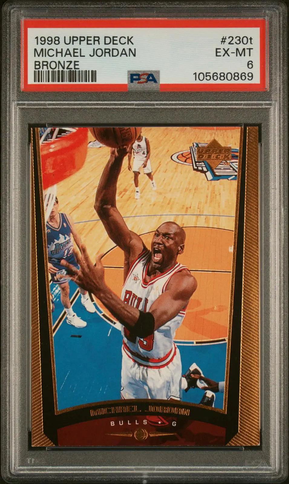 1998-99 Upper Deck Michael Jordan Bronze /100 PSA 6 