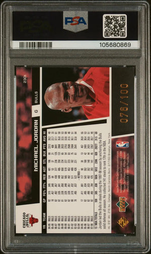 1998-99 Upper Deck Michael Jordan Bronze /100 PSA 6 