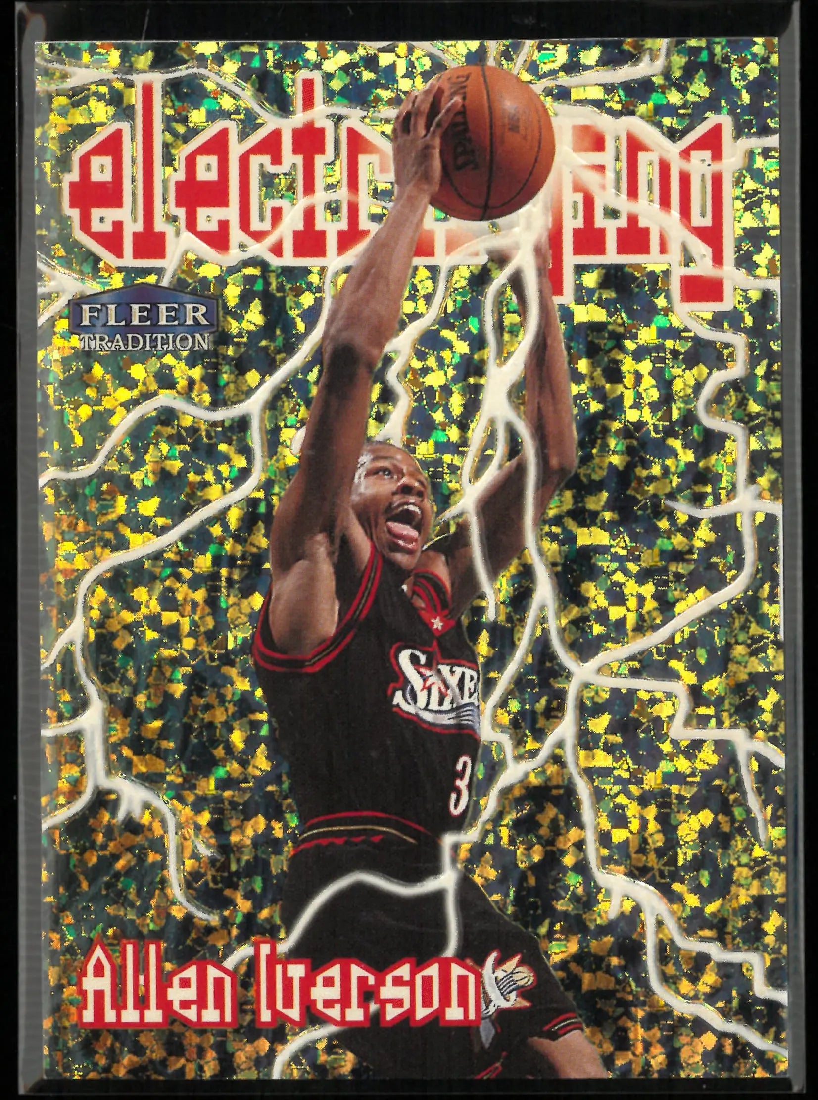 1998 Fleer Tradition Electrifying Allen Iverson 