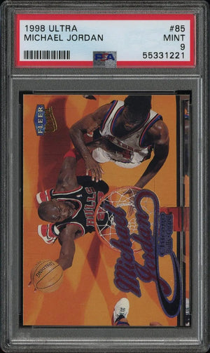 1998 Fleer Ultra Michael Jordan PSA 9 