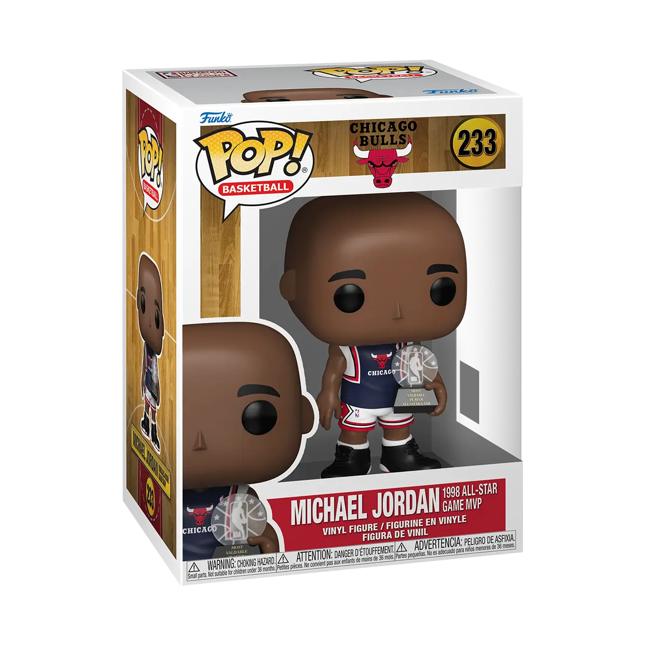 1998 POP NBA Bulls Michael Jordan ASG MVP 