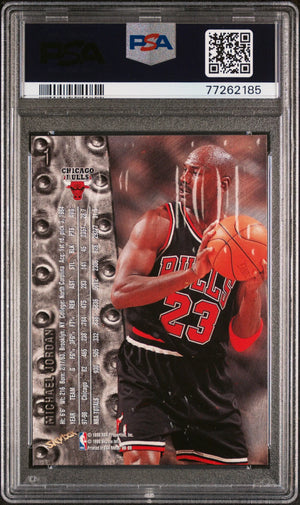 1998 Skybox Metal Universe Michael Jordan PSA 9 
