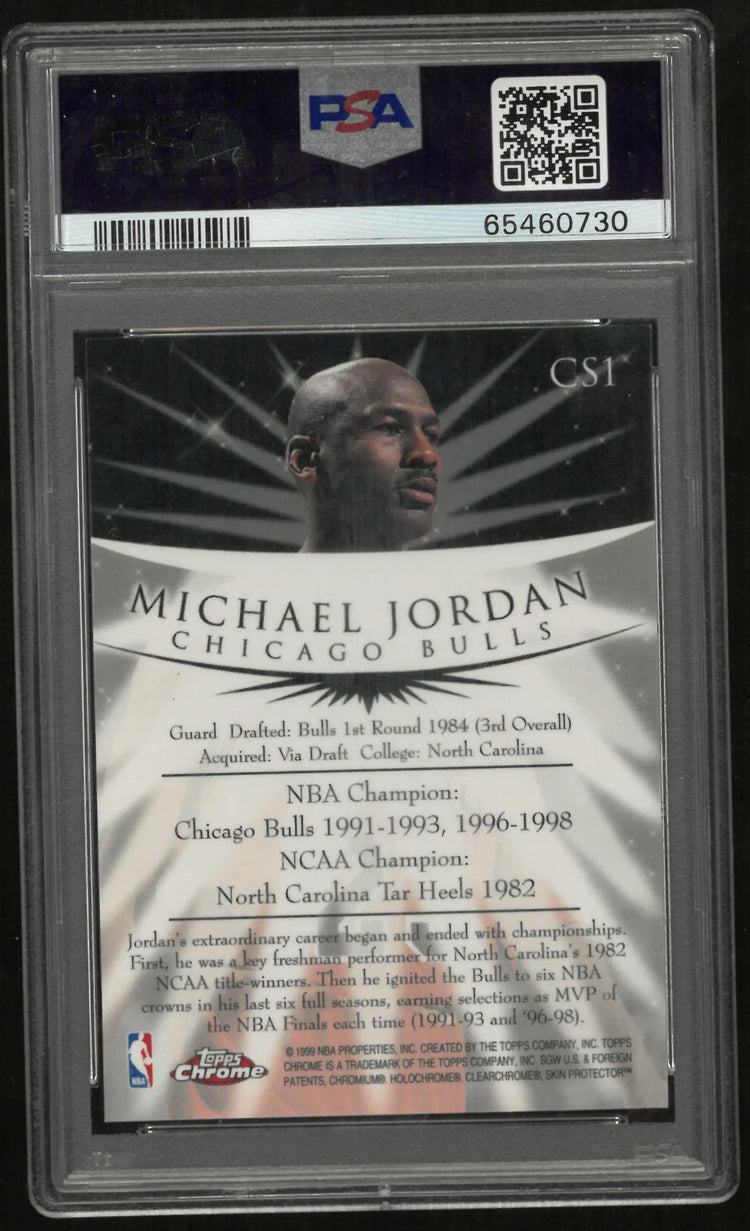 1998 Topps Chrome Champion Spirit Michael Jordan  PSA 10 