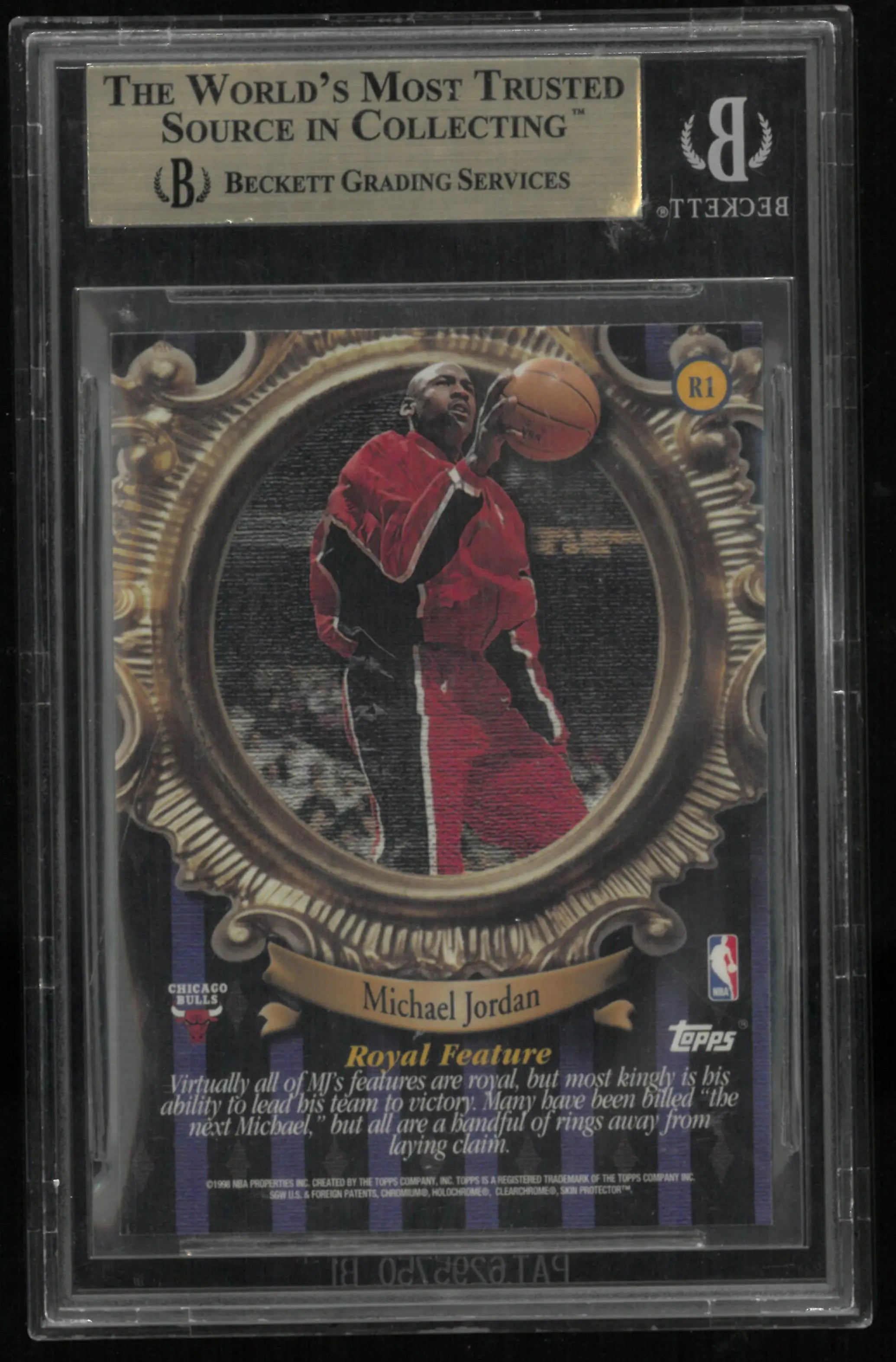 1998 Topps Roundball Royalty Michael Jordan BGS 9.5 