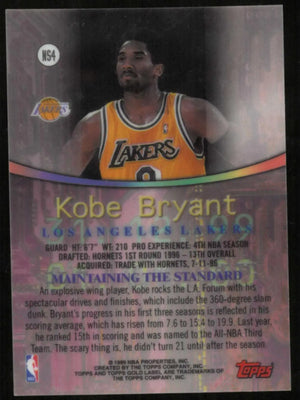 1999-00 Topps Gold Label Kobe Bryant New Standard Black Label 