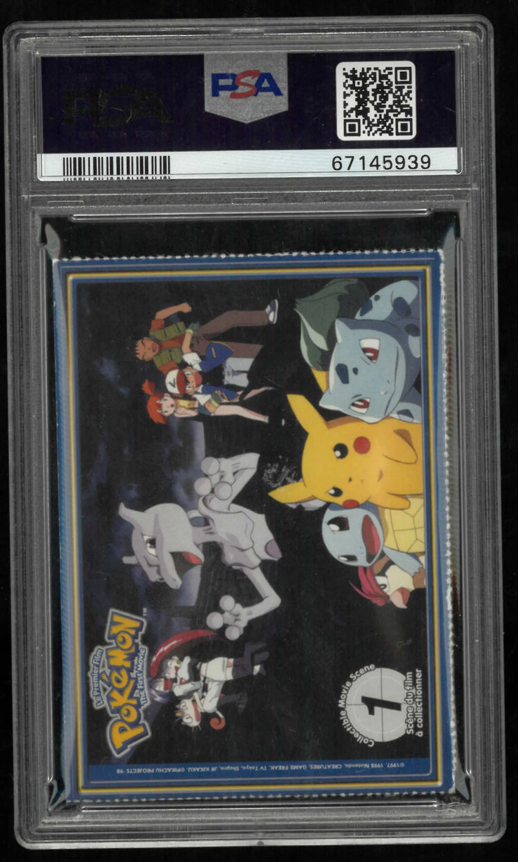 1999 Pokemon Burger King Charizard Perforated PSA 7 (A) 